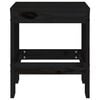 vidaXL Garden Stools 2 pcs Black 40x36x45 cm Solid Wood Pine