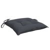 vidaXL Chair Cushions 4 pcs Anthracite 40x40x7 cm Oxford Fabric