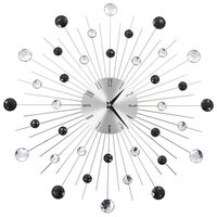 vidaXL Wall Clock with Quartz Movement Modern Design 50 cm