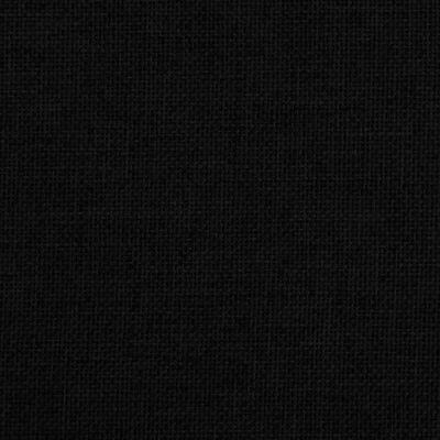 vidaXL Dog Bed Black 70x45x30 cm Fabric