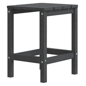 vidaXL Garden Adirondack Table Anthracite 38x38x46 cm HDPE
