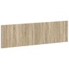 vidaXL Wall-Mounted Headboard DELFT Sonoma Oak Engineered Wood