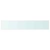 vidaXL Shelves 2 pcs Panel Glass Clear 70x12 cm