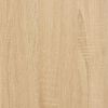 vidaXL Highboard Sonoma Oak Engineered Wood