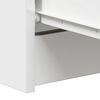 vidaXL Sideboard High Gloss White 60x35x98.5 cm Engineered Wood