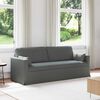 vidaXL Sofa Dark Grey Overall dimensions: 198 x 78 x 80 cm (W x D x H)