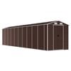 vidaXL Garden Shed | Brown | Galvanised Steel | Large | Garden Shed