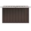 vidaXL Garden Storage Box Brown 109x67x65 cm