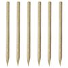 vidaXL Fence Posts 6 pcs Wood 170 cm