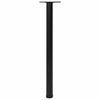4 Height Adjustable Table Legs Black 870 mm