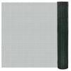 vidaXL Chicken Wire Fence Galvanised with PVC Coating 25x1 m Green