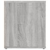vidaXL TV Cabinet Grey Sonoma 100x35x40 cm Engineered Wood