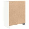 vidaXL Sideboard White 57x34x76 cm Engineered Wood