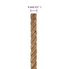 vidaXL Jute Rope 100 m Long 6 mm Thick
