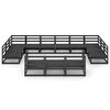 vidaXL 13 Piece Garden Lounge Set Solid Pinewood