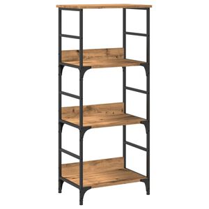vidaXL Book Cabinet Artisan Oak 50x33x117,5 cm Engineered Wood