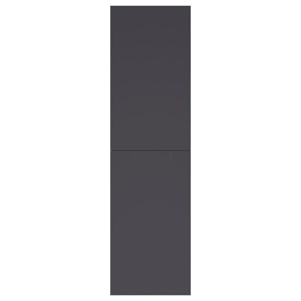 vidaXL TV Cabinets 2 pcs Grey 30.5x30x110 cm Engineered Wood