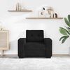 vidaXL Sofa Chair Black 100x78x80 cm Velvet