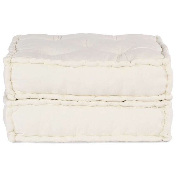 vidaXL Modular Sofa Unit Cream 70x70x36 Fabric