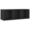 vidaXL TV Cabinets 2 pcs Grey 107x35x37 cm Engineered Wood