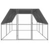 vidaXL Outdoor Chicken Cage 3x6x2 m Galvanised Steel