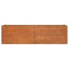 vidaXL Garden Raised Bed Rusty 160x40x45 cm Corten Steel