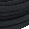 vidaXL Garden Soaker Hose Black 0.6" 25 m Rubber