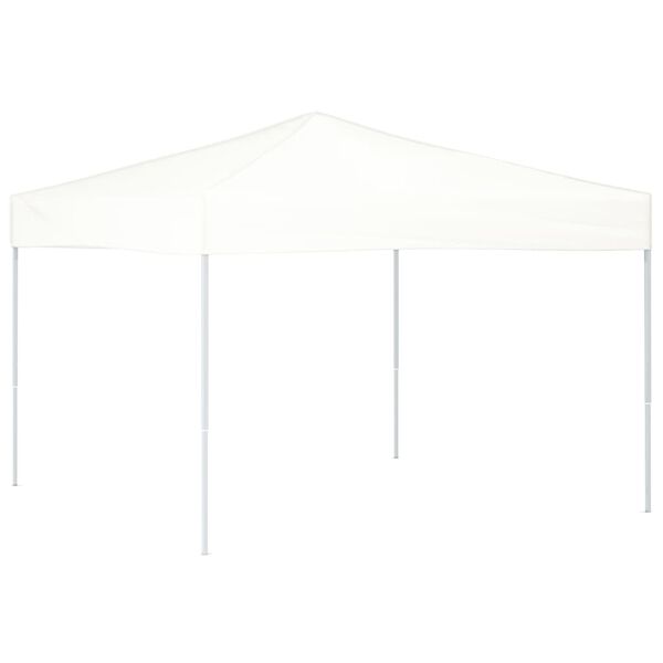 vidaXL Folding Party Tent White 3x3 m