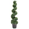 vidaXL Artificial Plant | Green | Polyethylene, Metal, Polypropylene | Large
