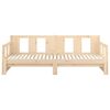 vidaXL Pull-out Day Bed without Mattress Solid Wood Pine 2x(90x190) cm