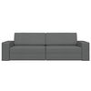vidaXL Sofa Bed Dark Grey 245 x 78 x 77 cm Fabric