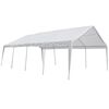 vidaXL Party Marquee White 8x4 m