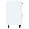 vidaXL Kitchen Base Cabinet&nbsp;Porto High Gloss White Engineered Wood