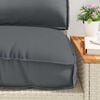 vidaXL Pallet Cushion Set 3 pcs Anthracite 120 x 80 x 12 cm