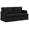 vidaXL Sofa Black 162 x 80 x 85 cm Fabric