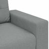 vidaXL Sofa Chair Light Grey 60 cm Fabric