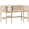vidaXL Kids' Loft Bed without Mattress 90x190 cm Solid Wood Pine