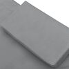 vidaXL Outdoor Lounge Bed Fabric Anthracite
