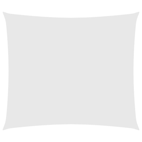 vidaXL Sunshade Sail Oxford Fabric Rectangular 2.5x3 m White