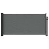 vidaXL Retractable Side Awning Anthracite 100x300 cm