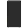 vidaXL Bathroom Cabinet Black 60x33x61 cm Engineered Wood