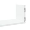 vidaXL Wall Shelves 3 pcs White 80x18x18 cm Engineered Wood