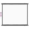 vidaXL Projection Screen 100" 4:3