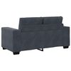vidaXL Sofa Set 3 pcs Dark Grey 221 x 80 x 80 cm Velvet