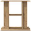 vidaXL Aquarium Stand Artisan Oak 60x30x60 cm Engineered Wood