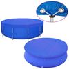 vidaXL Pool Covers 2 pcs PE Round 540 cm 90 g/m²