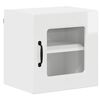 vidaXL Kitchen Cabinet Kalmar 2 pcs High Gloss White 40 x 31 x 40 cm