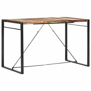 vidaXL Bar Table 180x90x110 cm Solid Reclaimed Wood