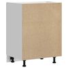 vidaXL Kitchen Base Cabinet Kalmar White Engineered Wood