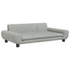 vidaXL Dog Bed Light Grey 100x54x33 cm Velvet
